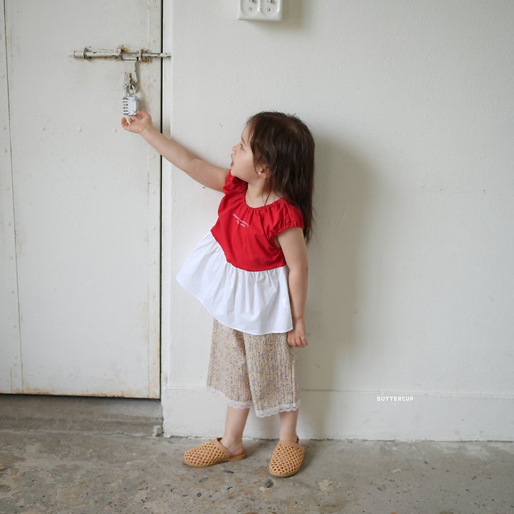 Buttercup - Korean Children Fashion - #childofig - Floral Pants - 8