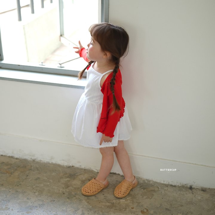 Buttercup - Korean Children Fashion - #prettylittlegirls - Airy Cotton One-piece - 4