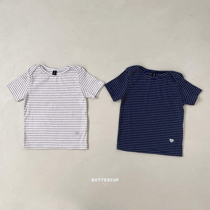 Buttercup - Korean Children Fashion - #childofig - Pinstripe Tension Tee