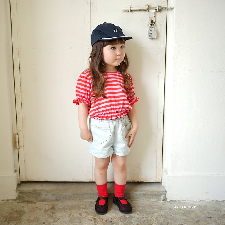 Buttercup - Korean Children Fashion - #childrensboutique - Mini Puff Pin Tee - 11