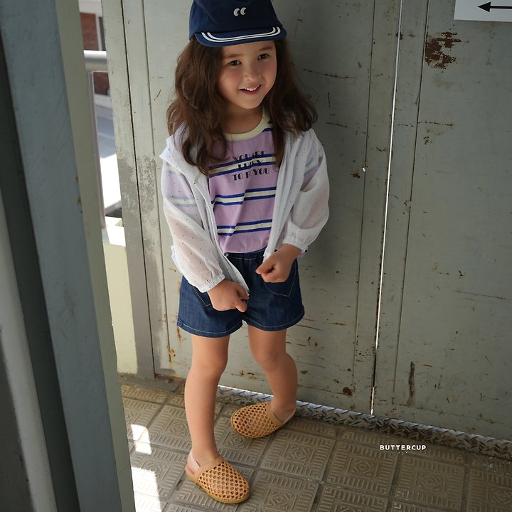 Buttercup - Korean Children Fashion - #designkidswear - Lucky To You Pin Tee - 5
