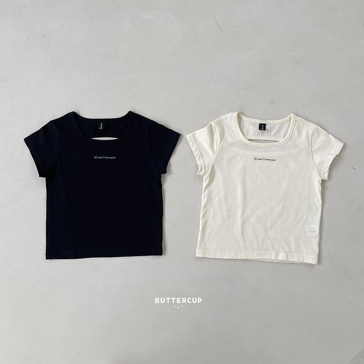 Buttercup - Korean Children Fashion - #discoveringself - It's Me Back Slit Tee