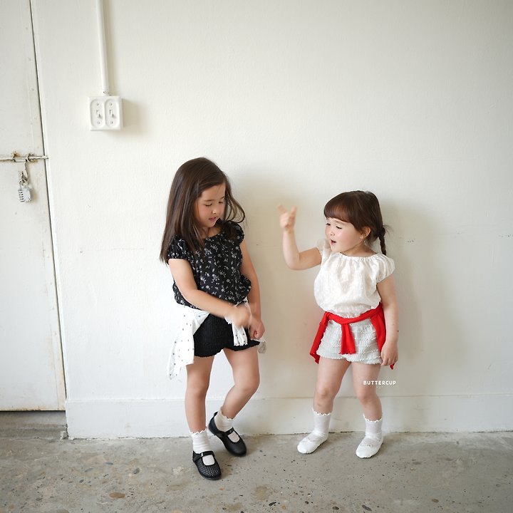 Buttercup - Korean Children Fashion - #discoveringself - Snow Puff Blouse - 10