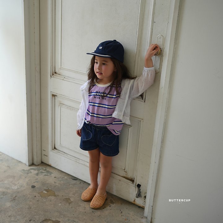 Buttercup - Korean Children Fashion - #discoveringself - Lucky To You Pin Tee - 6