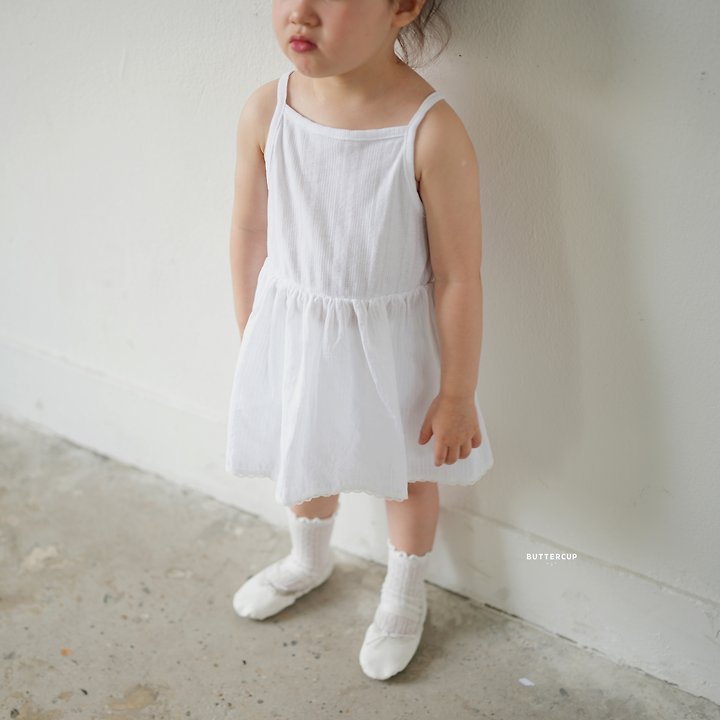 Buttercup - Korean Children Fashion - #fashionkids - Airy Cotton One-piece - 9