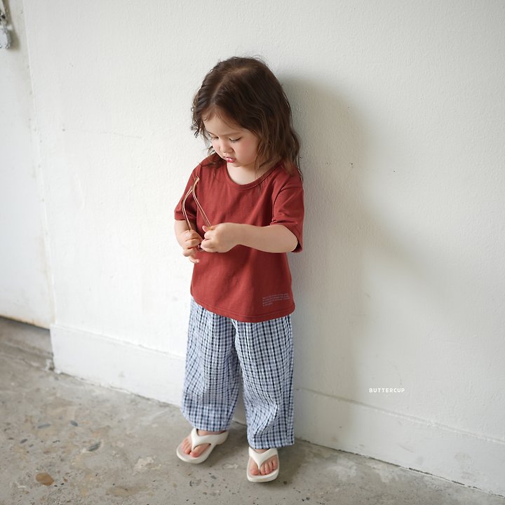 Buttercup - Korean Children Fashion - #kidsshorts - Essential U-Neck Tee - 2