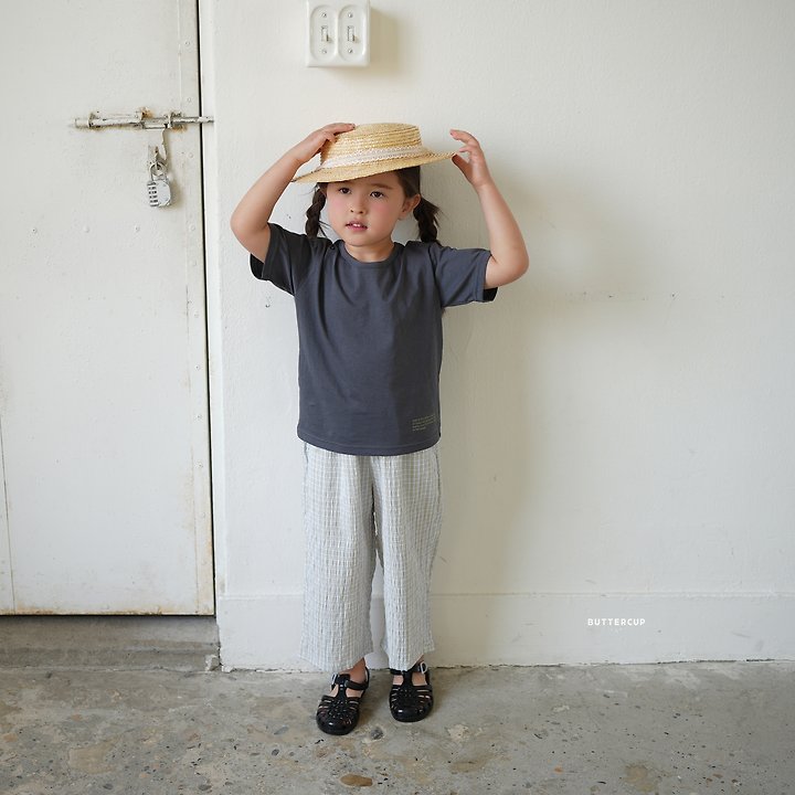 Buttercup - Korean Children Fashion - #fashionkids - Cozy Check Pants - 4