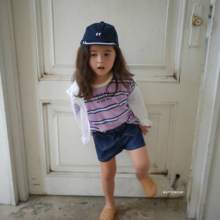 Buttercup - Korean Children Fashion - #kidsshorts - Lucky To You Pin Tee - 8