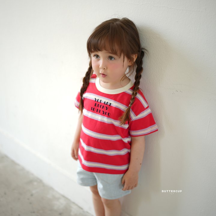 Buttercup - Korean Children Fashion - #kidsstore - Lucky To You Pin Tee - 9