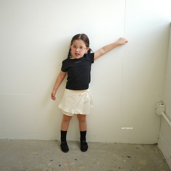 Buttercup - Korean Children Fashion - #kidsstore - Wrap Skirt Pants - 8