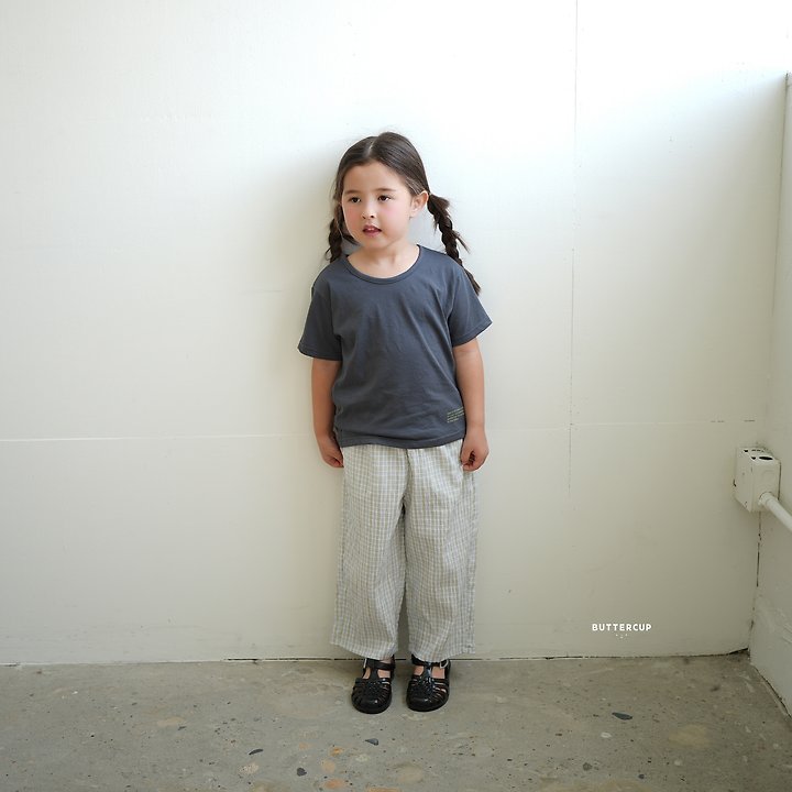 Buttercup - Korean Children Fashion - #littlefashionista - Cozy Check Pants - 8