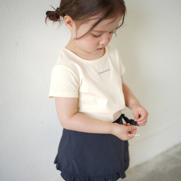 Buttercup - Korean Children Fashion - #magicofchildhood - It's Me Back Slit Tee - 8