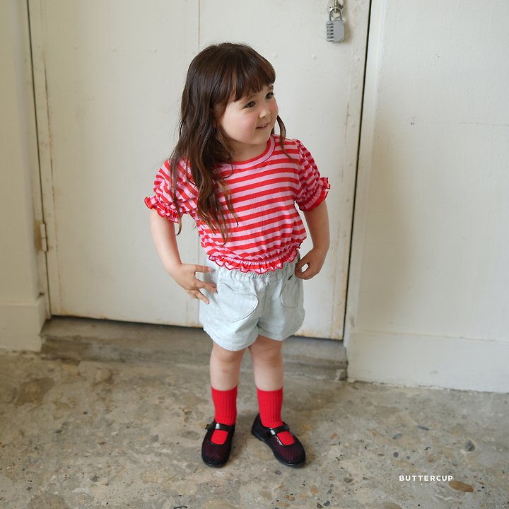 Buttercup - Korean Children Fashion - #minifashionista - Mini Puff Pin Tee - 7