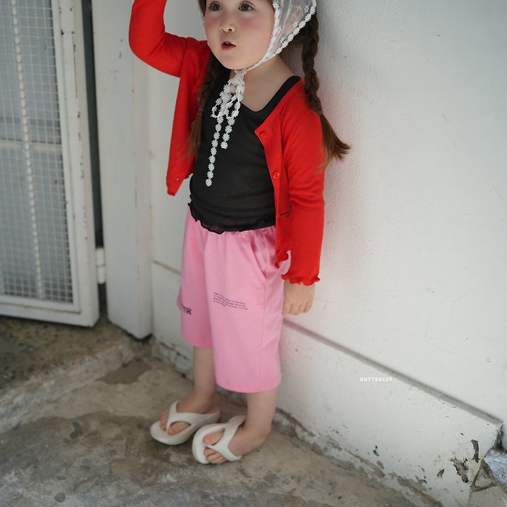 Buttercup - Korean Children Fashion - #todddlerfashion - Butter Bermuda Pants - 8