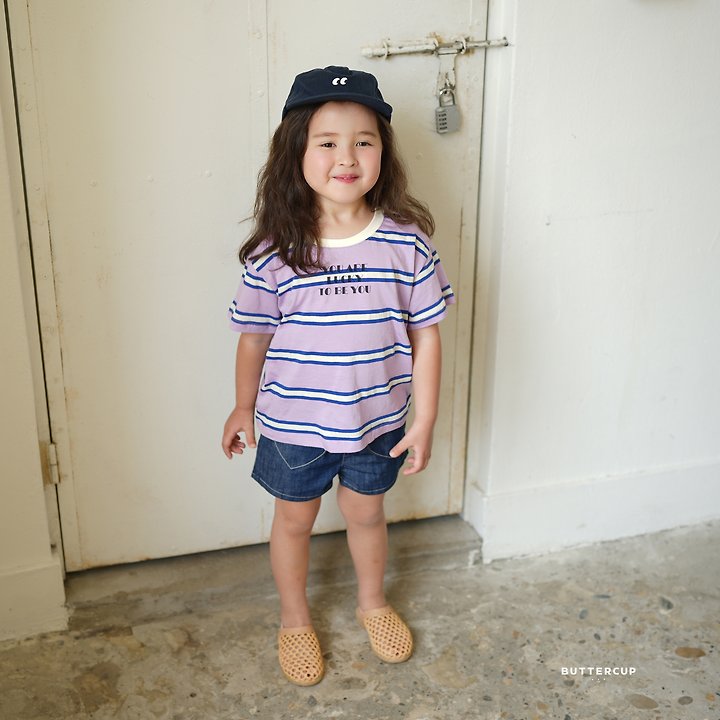 Buttercup - Korean Children Fashion - #toddlerclothing - Lucky To You Pin Tee