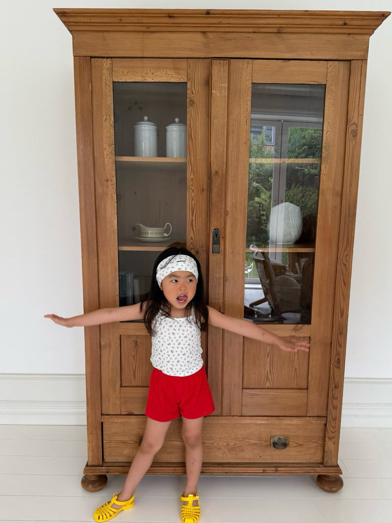 Cantucci Studio - Korean Children Fashion - #Kfashion4kids - Yoru Flower Sleeveless - 6
