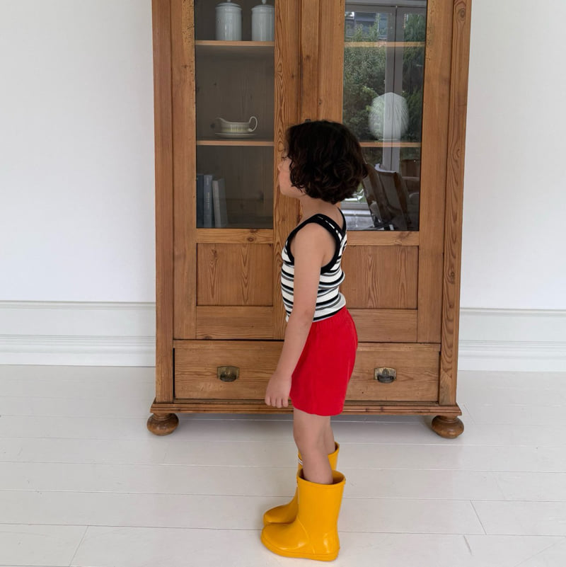 Cantucci Studio - Korean Children Fashion - #childrensboutique - Guava Sleeveless - 8