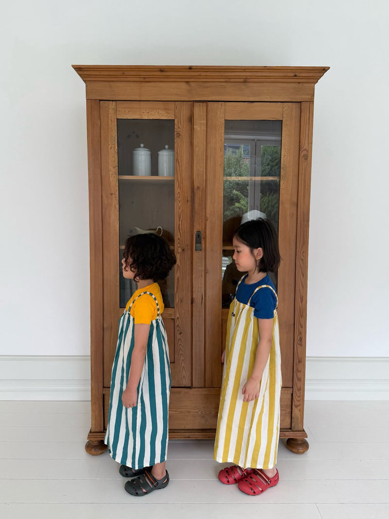 Cantucci Studio - Korean Children Fashion - #childrensboutique - Stripe Overalls - 4