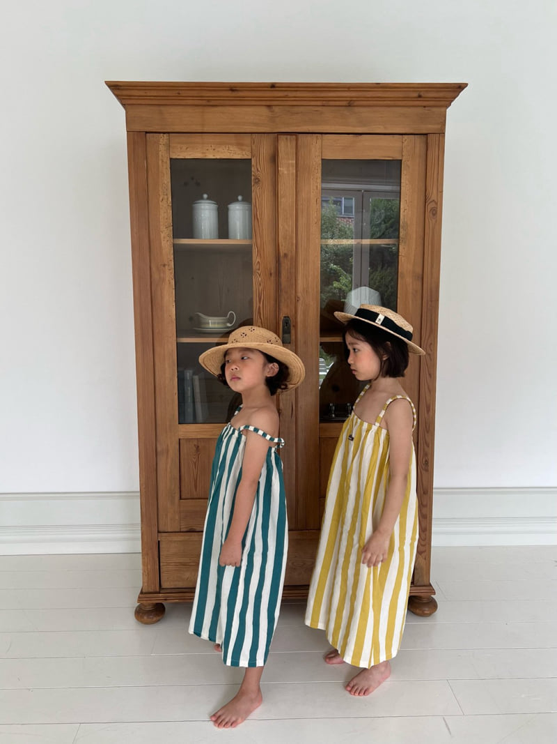 Cantucci Studio - Korean Children Fashion - #littlefashionista - Stripe Overalls - 11