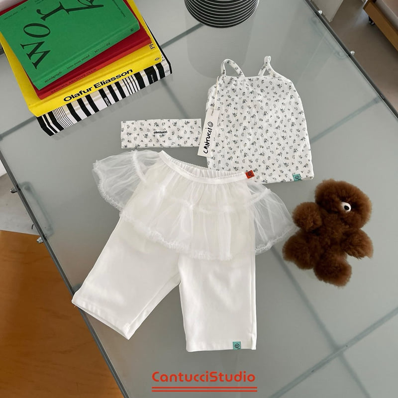 Cantucci Studio - Korean Children Fashion - #minifashionista - Yoru Flower Sleeveless - 9