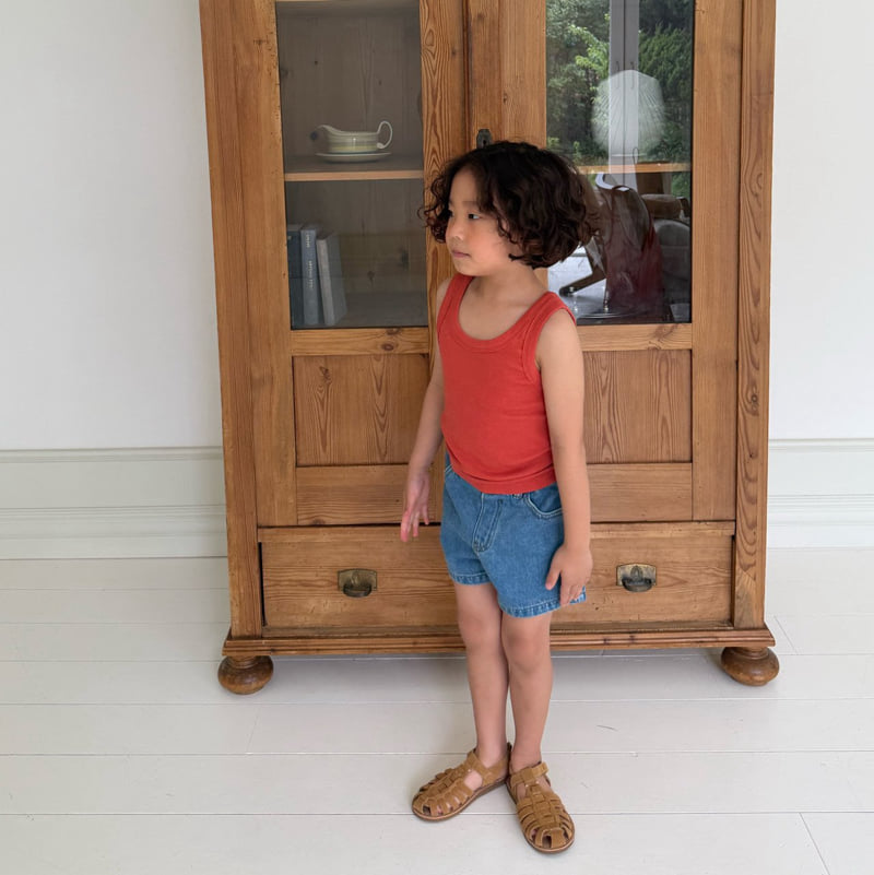 Cantucci Studio - Korean Children Fashion - #prettylittlegirls - Guava Sleeveless - 3