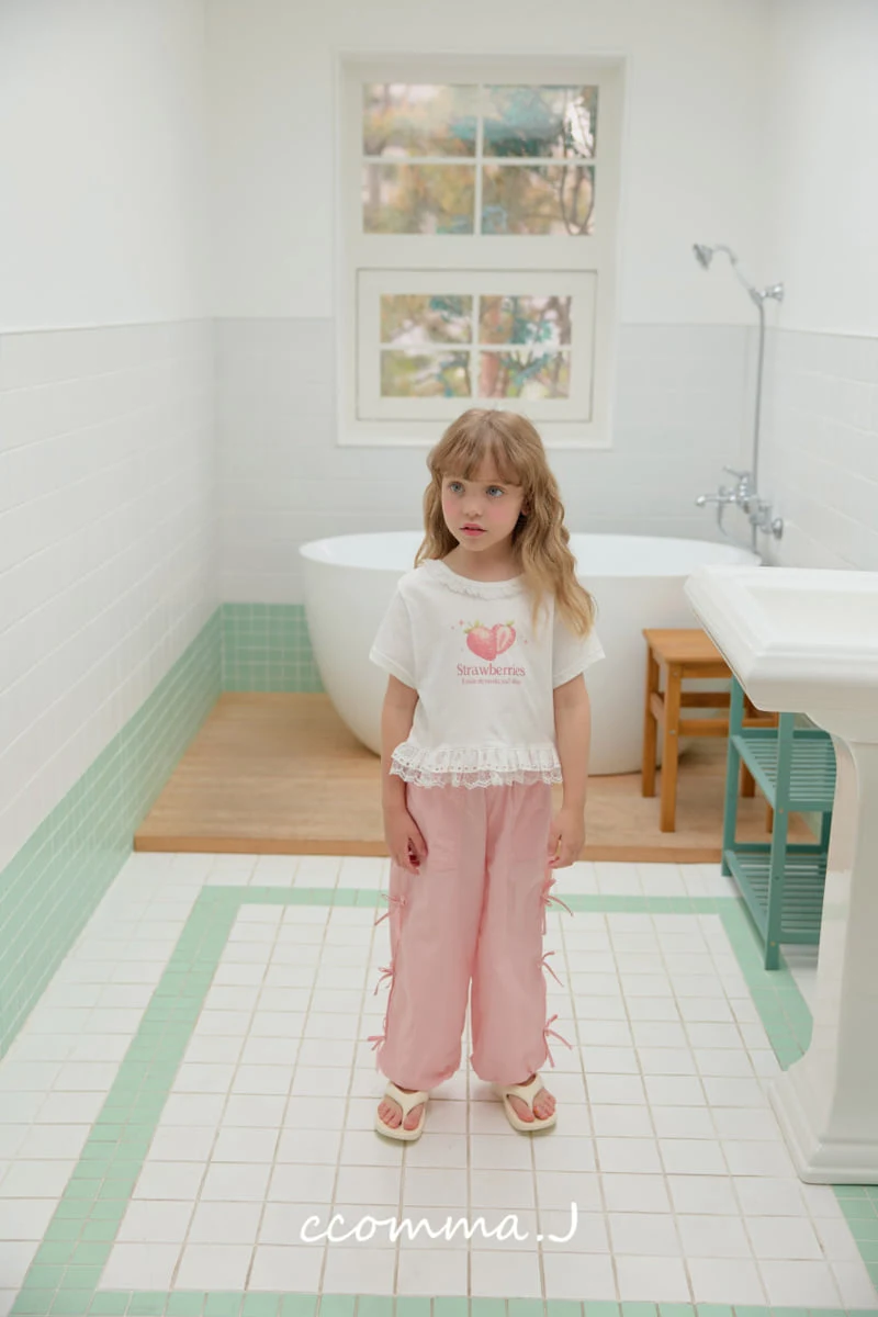 Ccommaj - Korean Children Fashion - #childofig - Rustling Ribbon Pants - 7