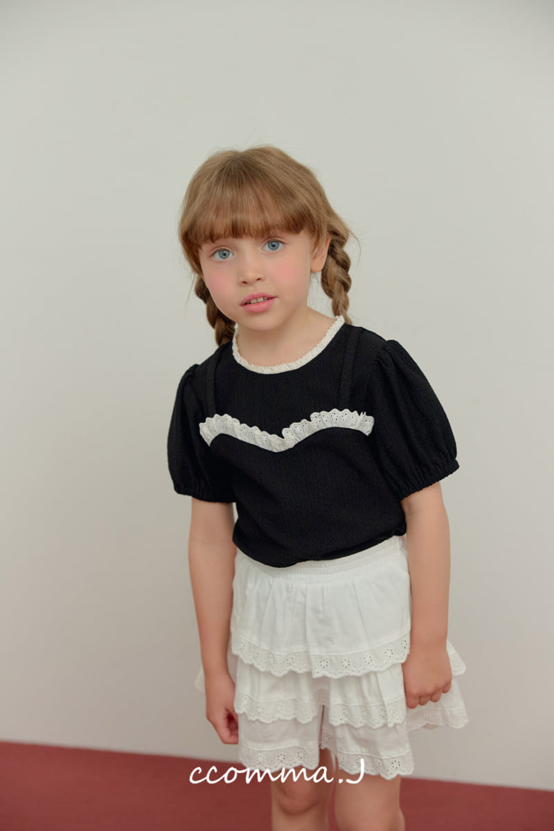 Ccommaj - Korean Children Fashion - #childofig - Kidsha Short Sleeve Tee - 3