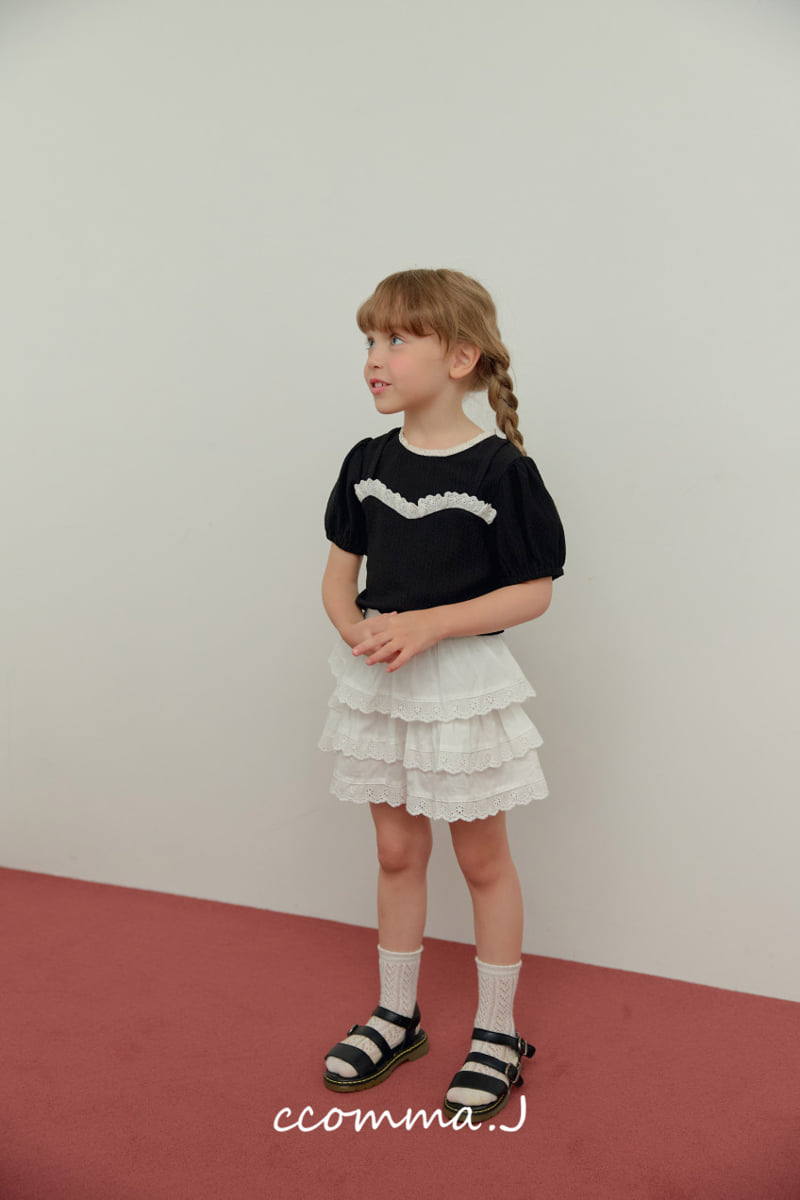 Ccommaj - Korean Children Fashion - #childofig - Kidsha Short Sleeve Tee - 4