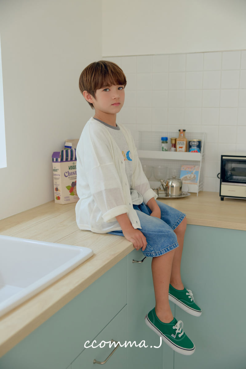 Ccommaj - Korean Children Fashion - #childofig - Peace Rain Short Sleeve Tee - 3