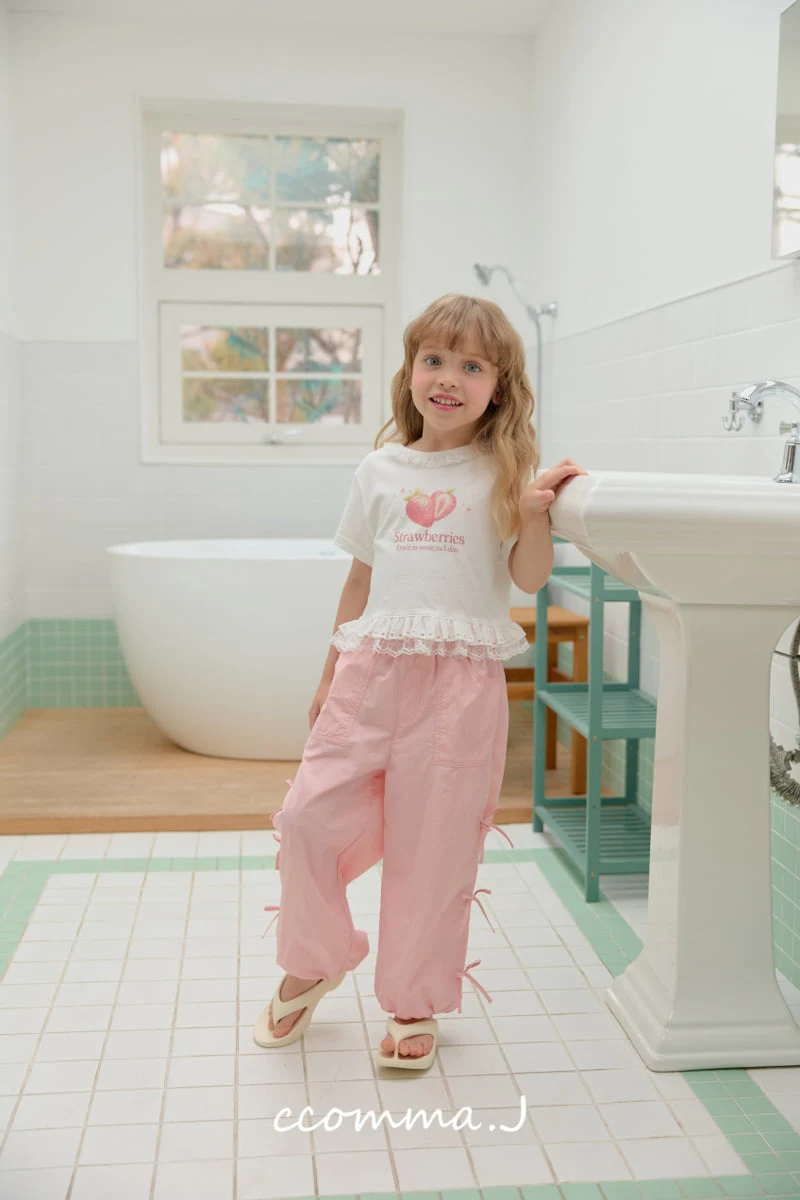 Ccommaj - Korean Children Fashion - #childrensboutique - Rustling Ribbon Pants - 9