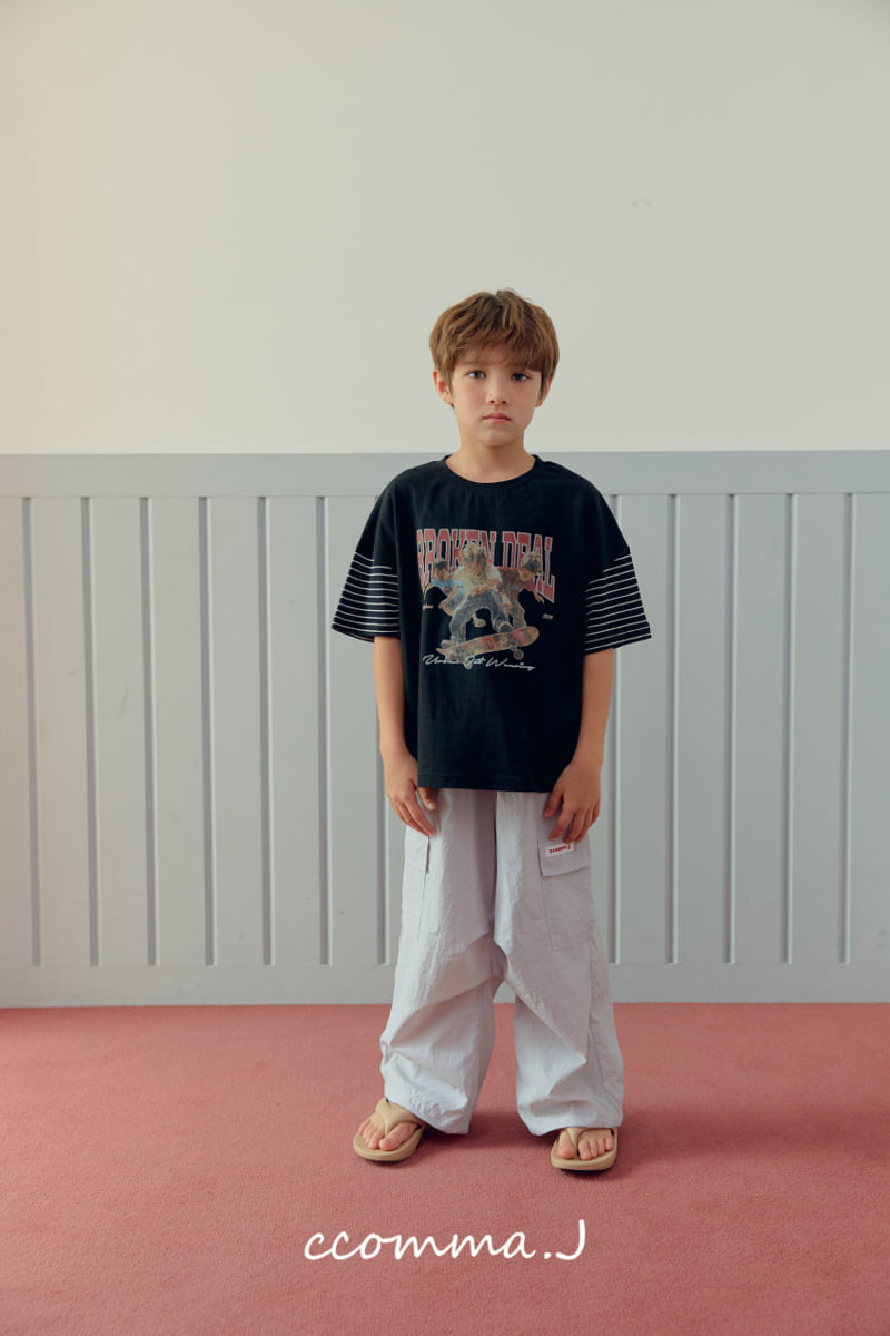 Ccommaj - Korean Children Fashion - #designkidswear - Cargo Light Pants - 8