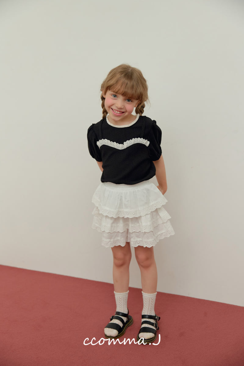 Ccommaj - Korean Children Fashion - #designkidswear - Kidsha Short Sleeve Tee - 6