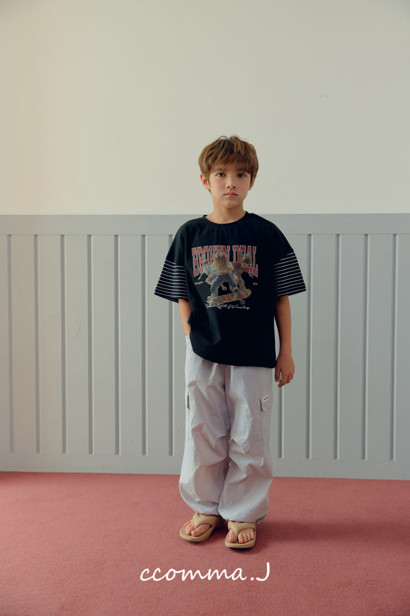 Ccommaj - Korean Children Fashion - #kidsshorts - Cargo Light Pants - 11