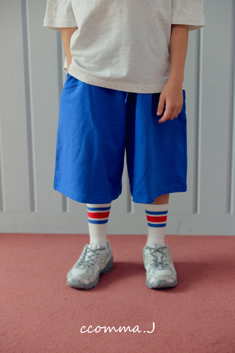 Ccommaj - Korean Children Fashion - #kidzfashiontrend - Lakers Bermuda Pants - 3