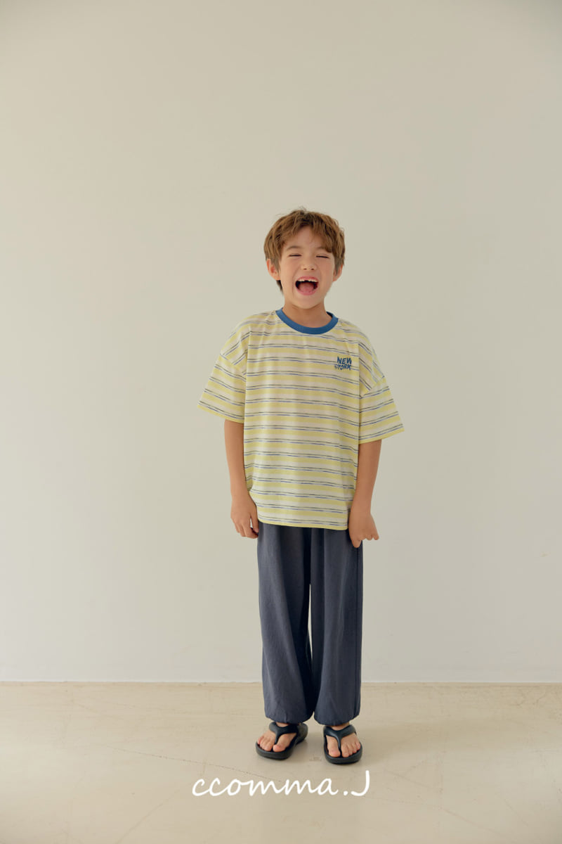 Ccommaj - Korean Children Fashion - #prettylittlegirls - Cool Natural Jogger Pants - 3