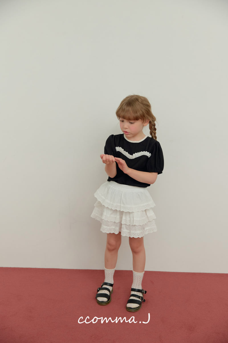 Ccommaj - Korean Children Fashion - #prettylittlegirls - Kidsha Short Sleeve Tee - 2