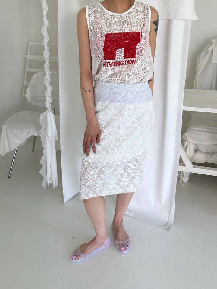 Chavi - Korean Women Fashion - #momslook - Loving Lace Skirt - 9