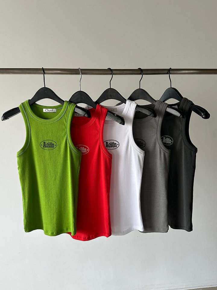 Chavi - Korean Women Fashion - #thelittlethings - Austin Sleeveless Tee - 4