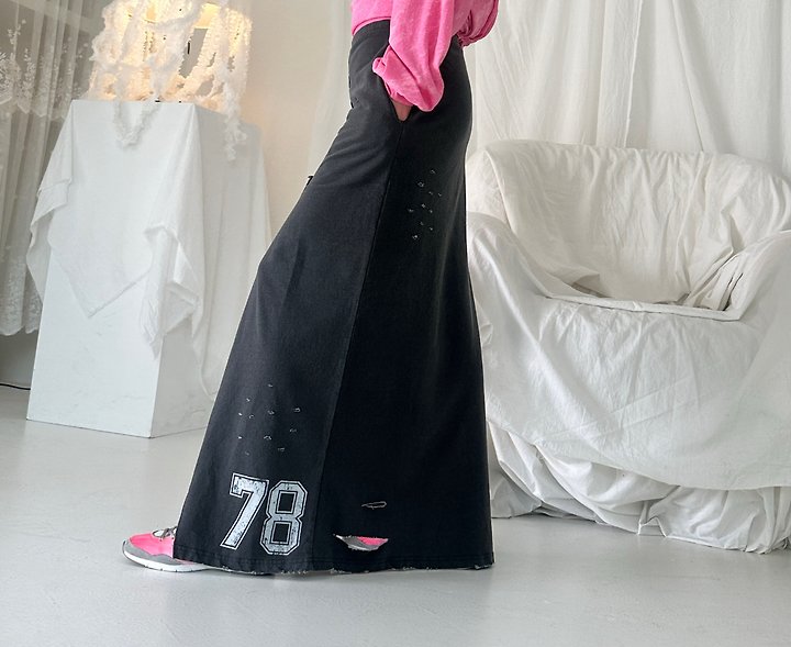 Chavi - Korean Women Fashion - #momslook - 78 Vintage Skirt - 5