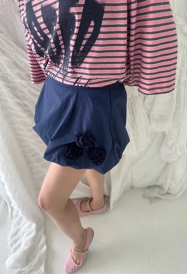 Chavi - Korean Women Fashion - #momslook - Taslan Balloon Skirt Pants - 5
