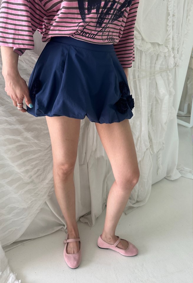 Chavi - Korean Women Fashion - #momslook - Taslan Balloon Skirt Pants - 7