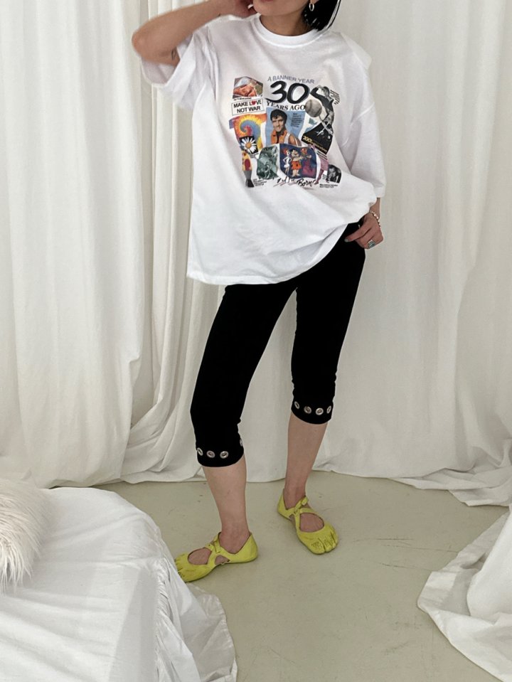 Chavi - Korean Women Fashion - #momslook - Pima Capri Leggings - 5