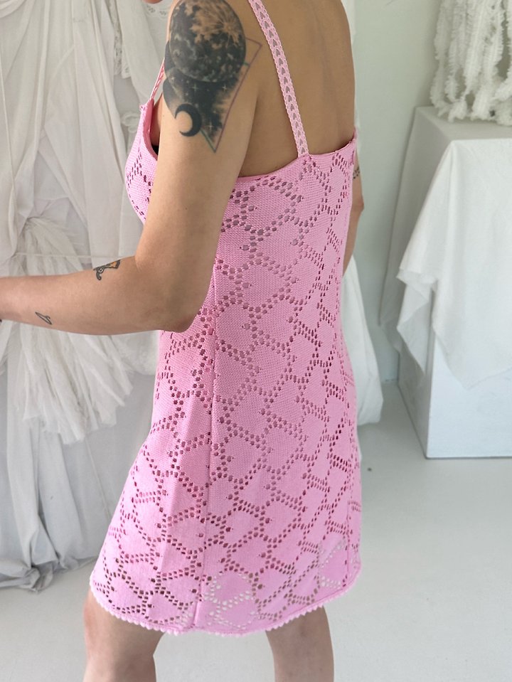 Chavi - Korean Women Fashion - #shopsmall - Love Crochet One-piece - 7