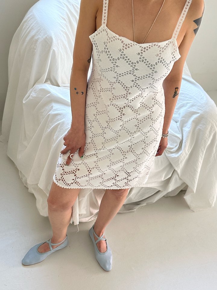 Chavi - Korean Women Fashion - #thatsdarling - Love Crochet One-piece - 8