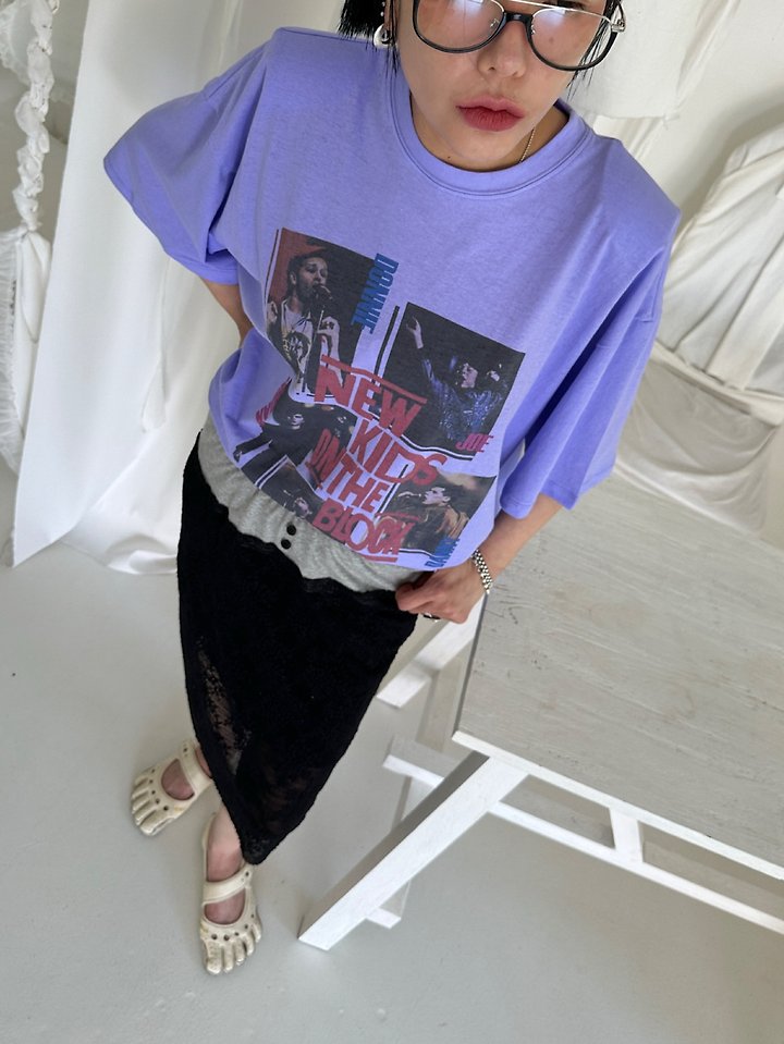 Chavi - Korean Women Fashion - #shopsmall - New Kids Tee - 4