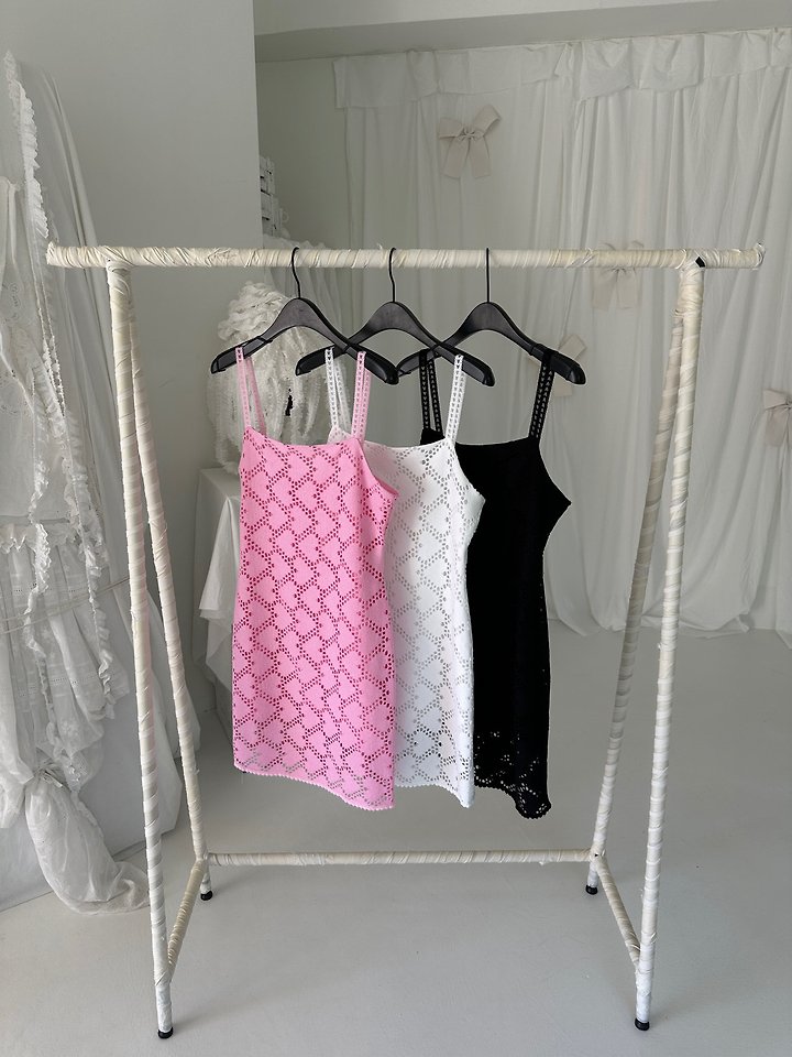 Chavi - Korean Women Fashion - #womensfashion - Love Crochet One-piece