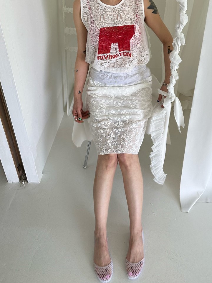 Chavi - Korean Women Fashion - #womensfashion - Loving Lace Skirt - 10