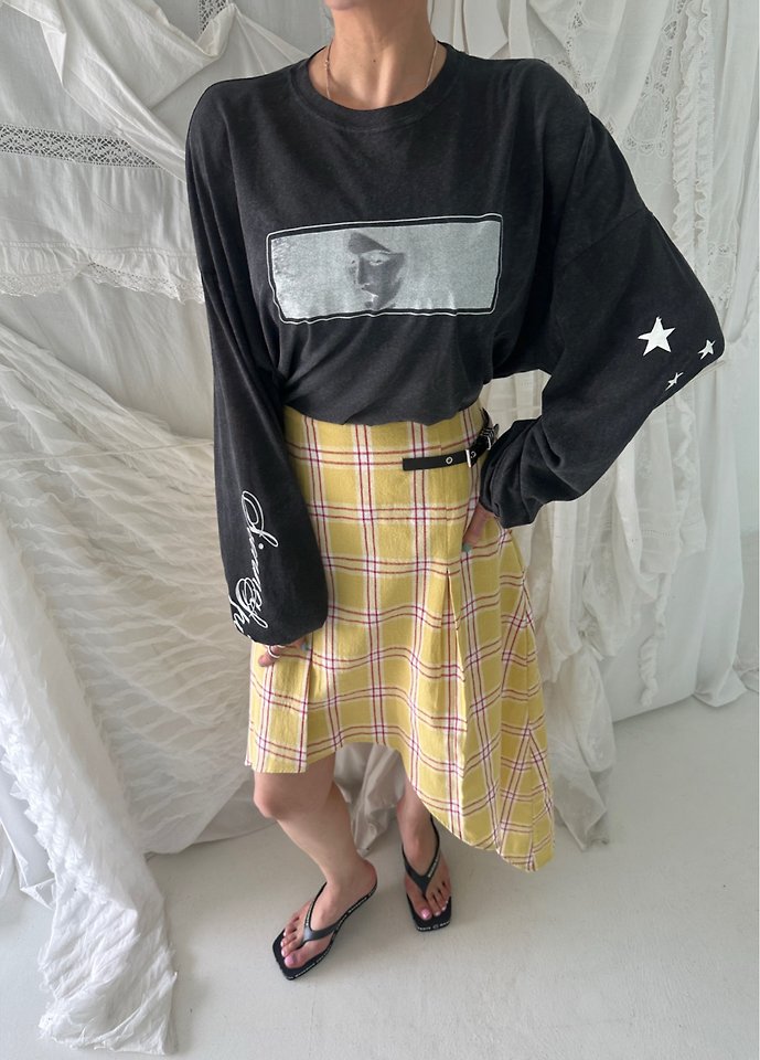 Chavi - Korean Women Fashion - #womensfashion - Daisy Check Skirt - 12