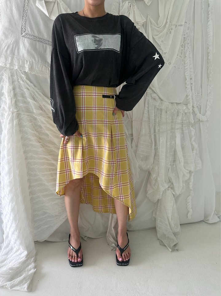 Chavi - Korean Women Fashion - #womensfashion - Daisy Check Skirt - 8