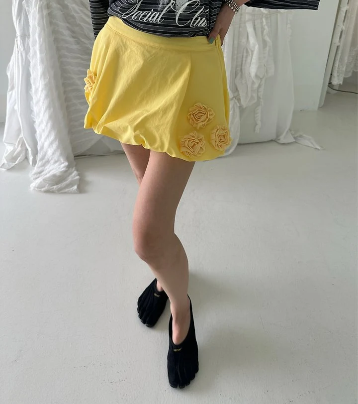 Chavi - Korean Women Fashion - #womensfashion - Taslan Balloon Skirt Pants - 12